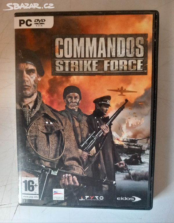 PC hra COMMANDOS STRIKE FORCE v čestině