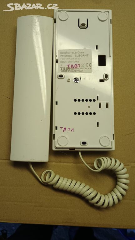 Domácí telefon Tesla Elegant 4fp21101201