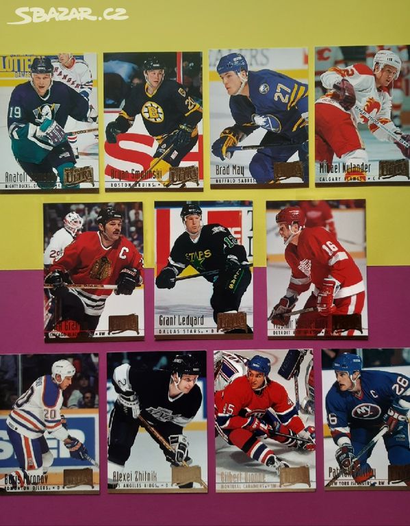 NHL _ 1994 - 95 _ FLEER ULTRA _ ceny v popisu