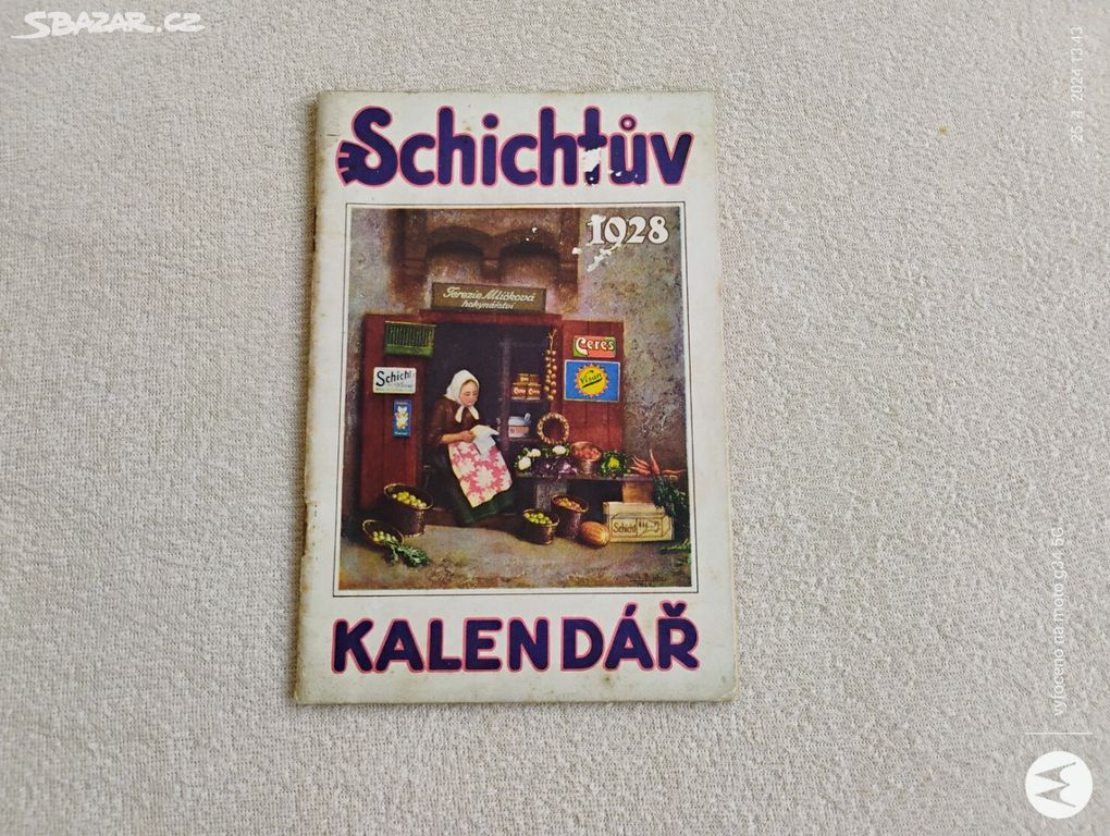Schichtův kalendář 1927
