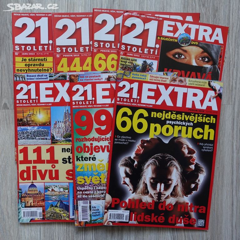 Časopis 21. století EXTRA - 7 kusů