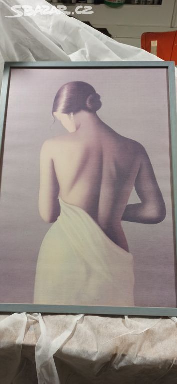 Obraz Žena po koupeli- tisk