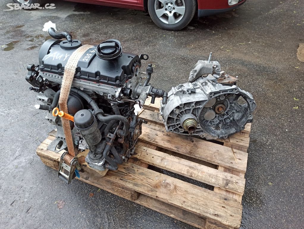 MOTOR VW / SEAT 1.9TDi, typ AUY - DOKLAD, DPH