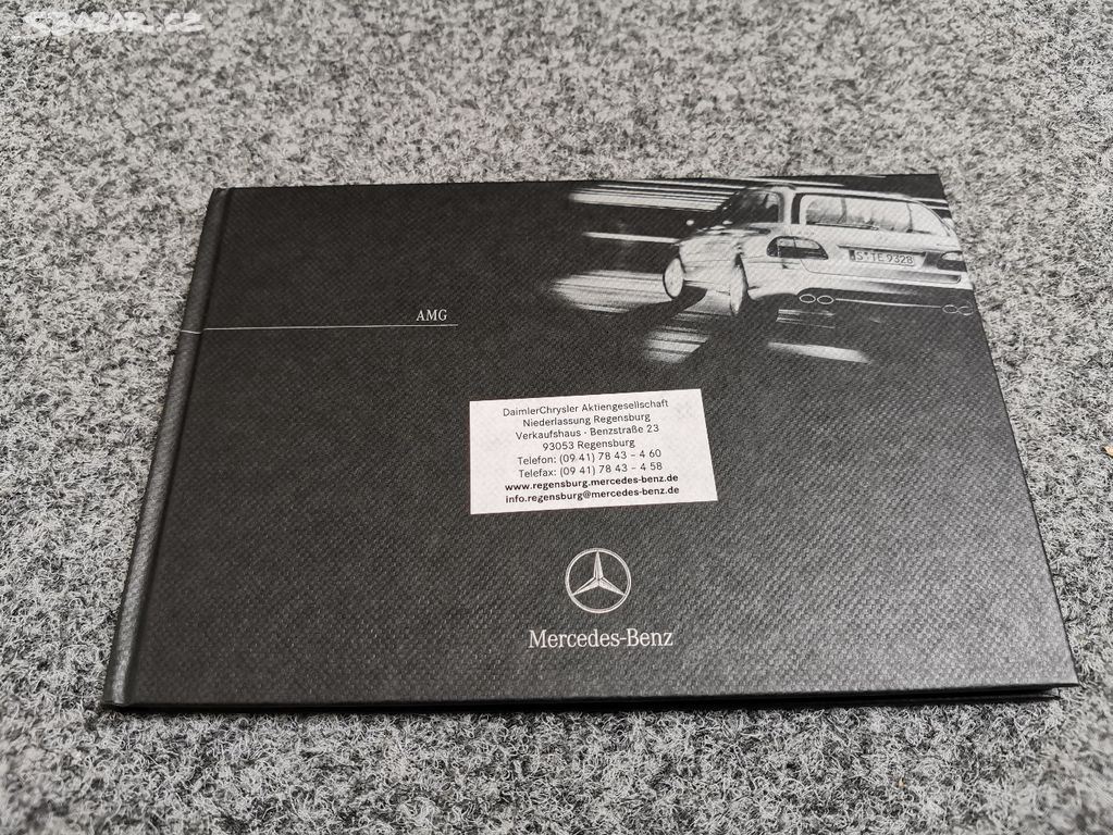 Prospekt Mercedes-Benz AMG, 114 stran, D, 4/2003