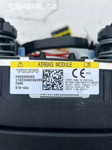 P032288355 Volvo XC40 Airbag Řidiče Originál - Mníšek pod Brdy - Bazar ...