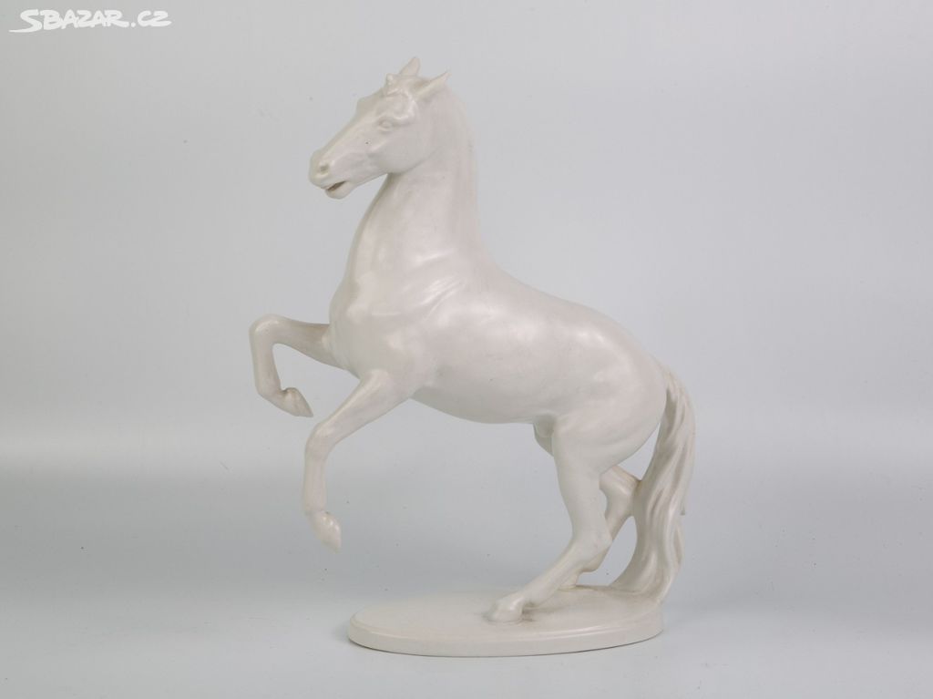 Porcelánová socha, soška koně - Goebel Germany