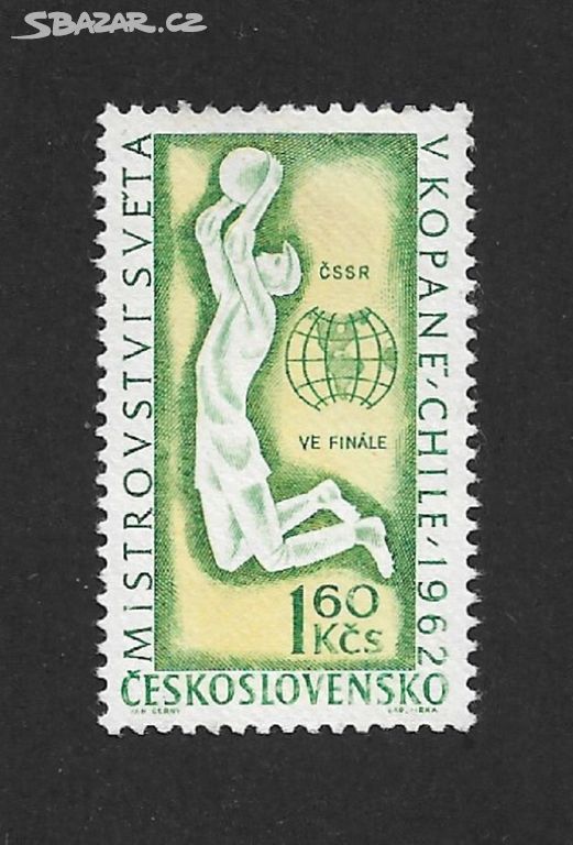 Československo 1962 * pof 1258 SPORT. Finále MS.