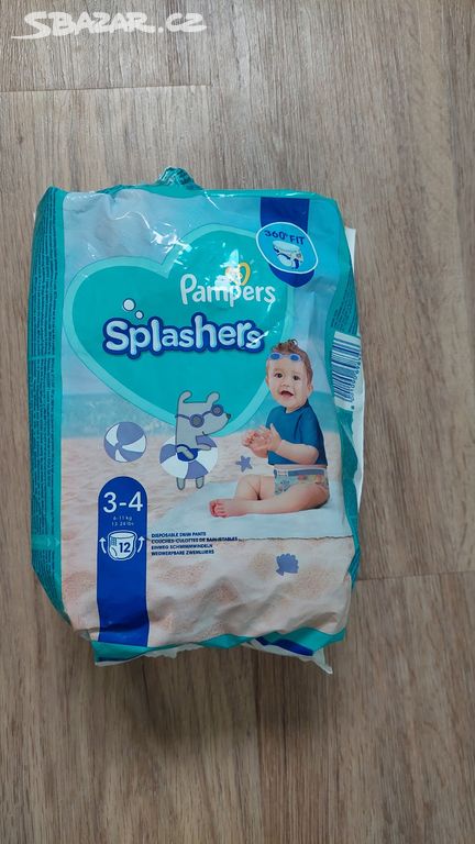 Pampers splashers 3-4, 6-11 kg