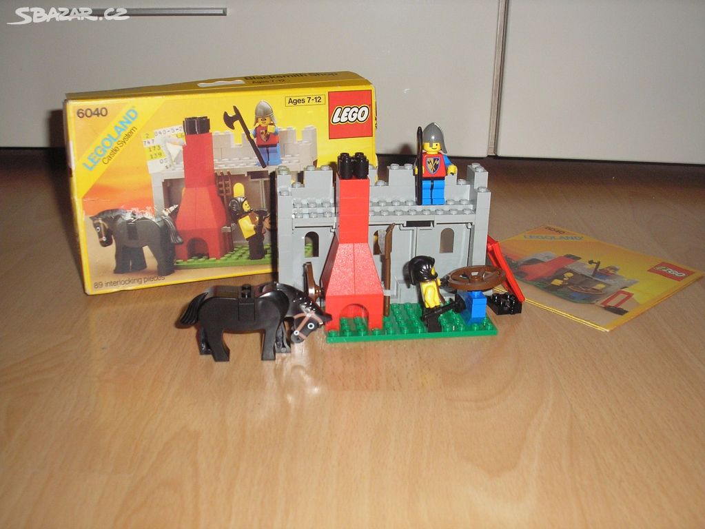 Lego hrady set 6040 s boxem a návodem