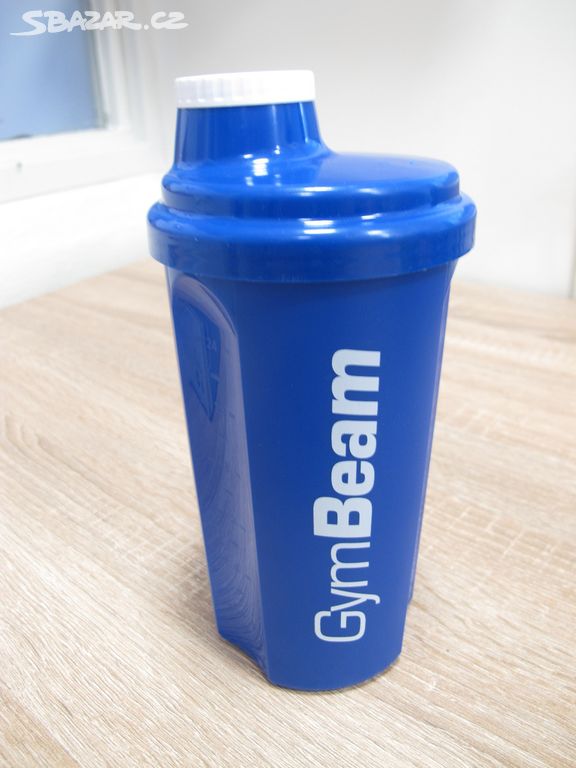 GymBeam šejkr 700 ml, modrý-NABÍDKA 0595