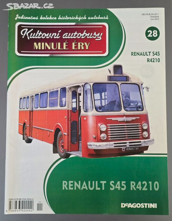 Model RENAULT S45 R4210 (Kultovní autobusy #28)