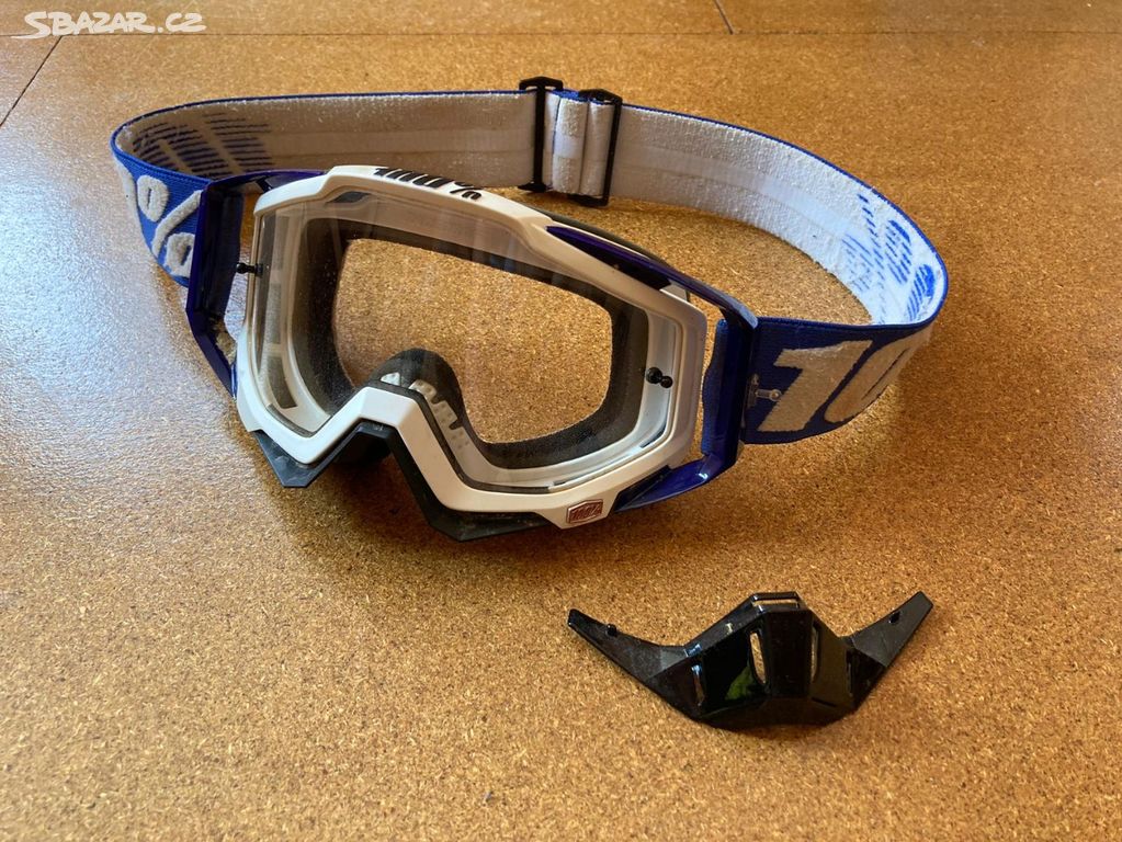 Motokrosové Brýle 100% Racecraft Cobalt Modrá