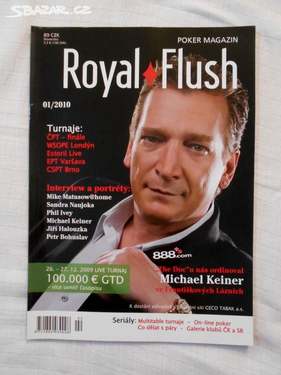 Časopis Royal Flush Poker Magazin 01/2010 - česky