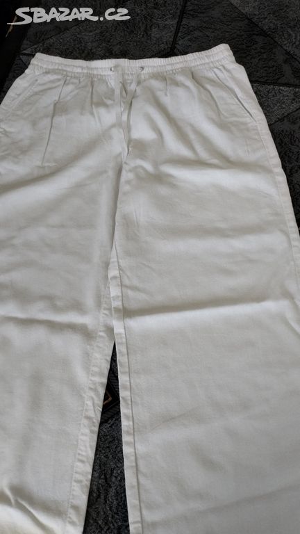 Dámské kalhoty zn. M&S bílé vel. 42.