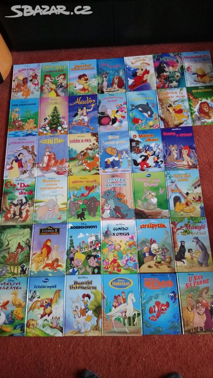 dětské knížky - Disney 4+1 zdarma