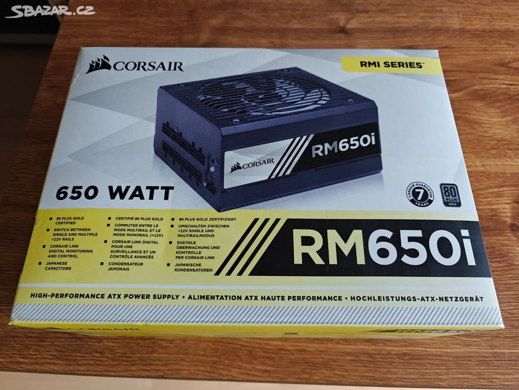 PC Zdroj - Corsair RMi Series RM650i - 650W