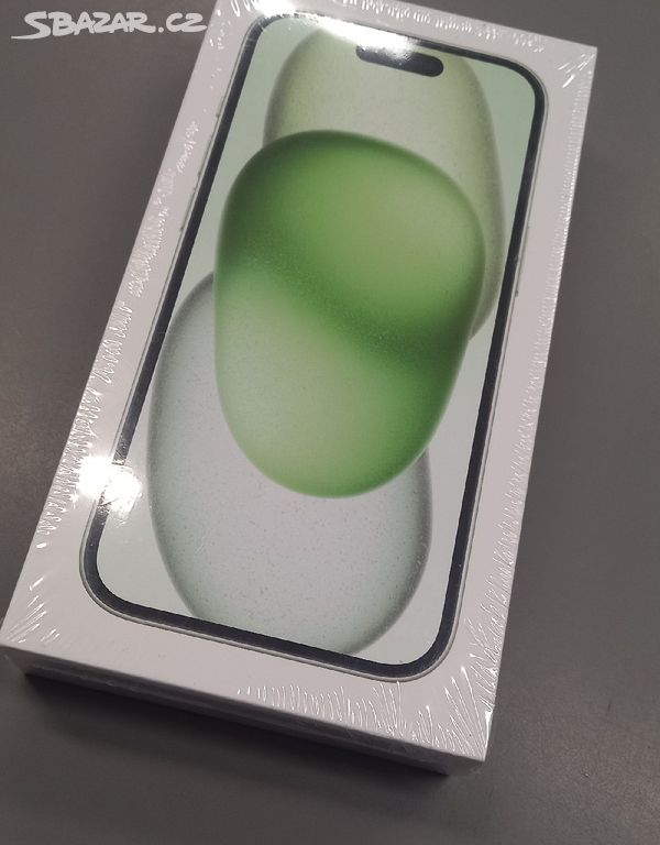 Prodam novy zabaleny Apple iPhone 15 128gb green