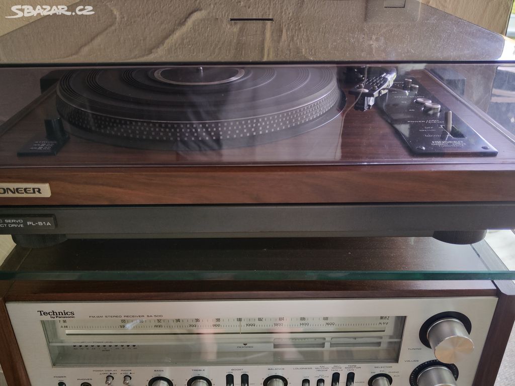 gramofon Pioneer PL 51A (1974)