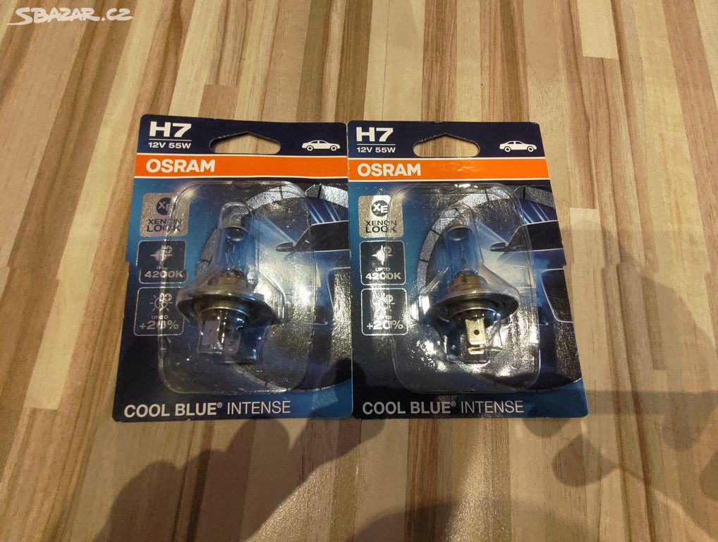 Autožárovka H7 OSRAM Cool Blue Intense, 2ks