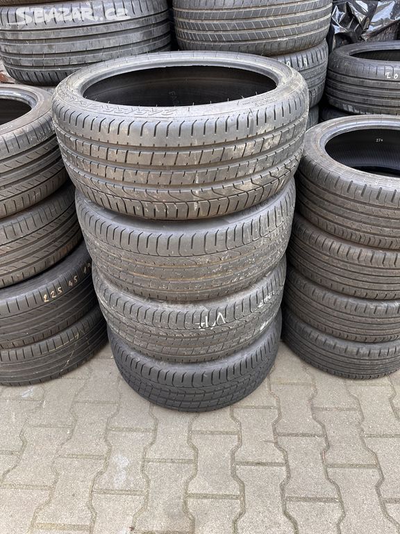 Sada letních pneu 245/35 R20 - Pirelli Pzero 7,5mm