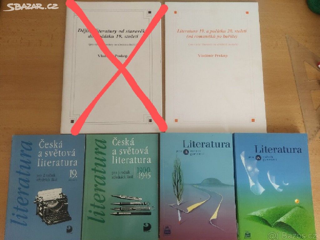 Učebnice literatury pro střední školy a gymnázia