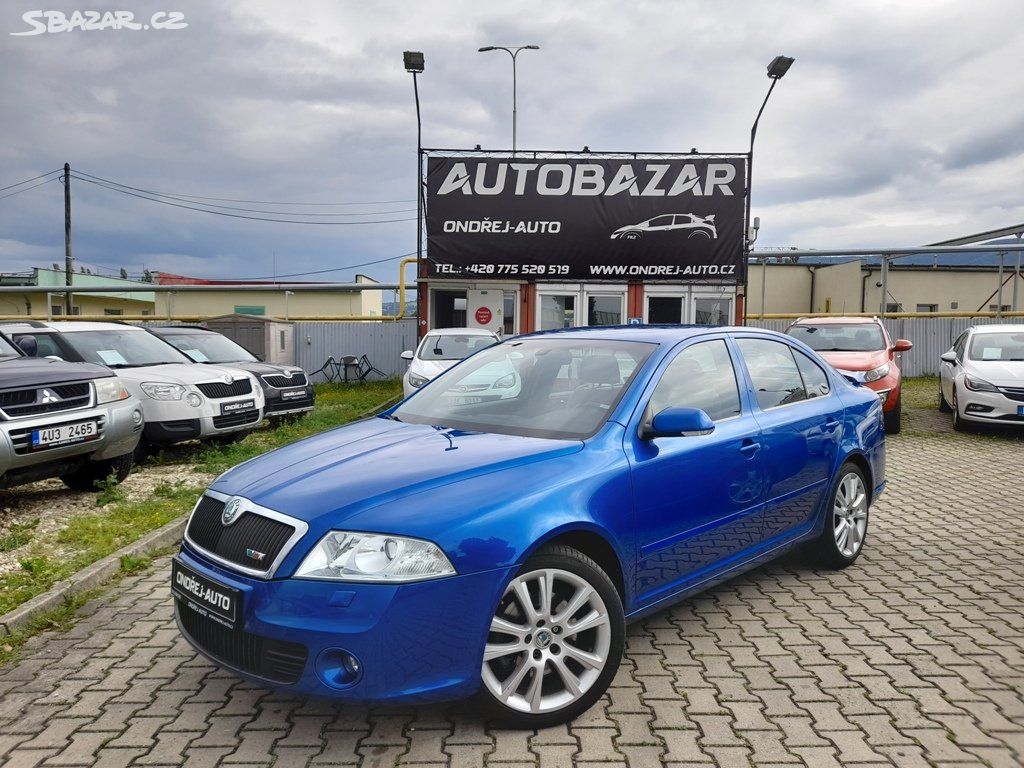 Škoda Octavia, RS 2,0 147 KW 1. MAJ. SERV.KN