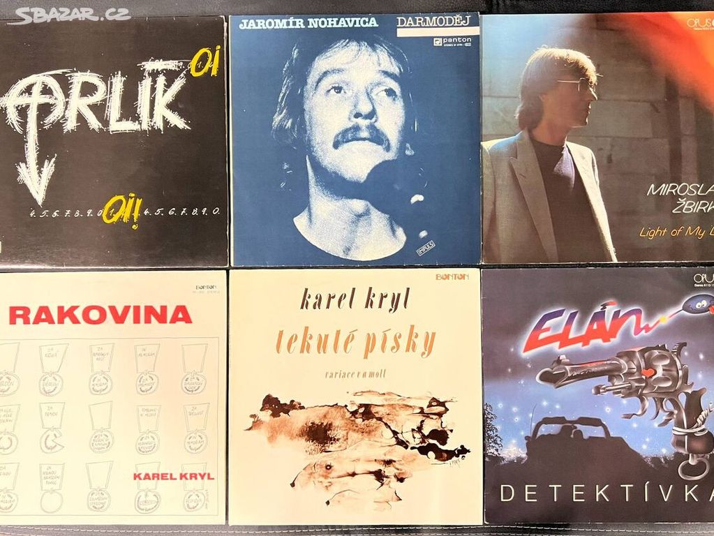 vinylové desky LP gramofonové desky ceny v textu