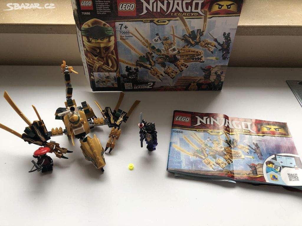 LEGO Ninjago 70666 Zlatý drak