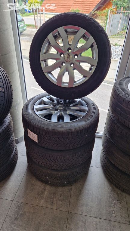 4x zimní komplety disk + pneu NEXEN 205/60 R16