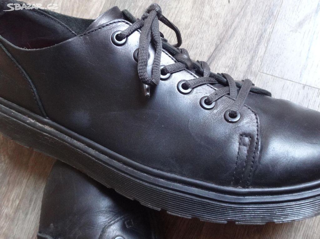 Černé kožené boty Dr.MARTENS v.46