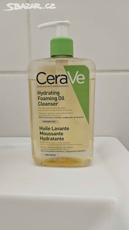 Čisticí pěnící olej CeraVe (Cleanser) 473 ml