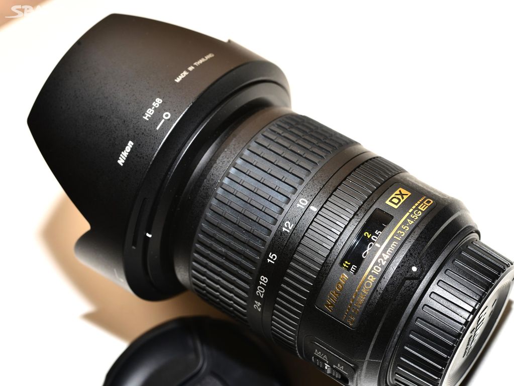Nikon AF-S 10-24mm f/3,5-4,5G DX ED Nikkor