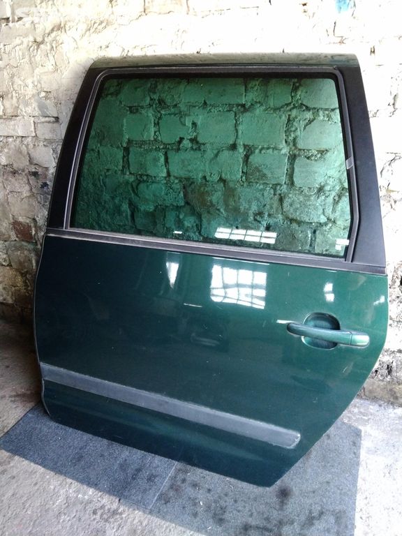 VW Sharan zadní levé a pravé dveře zelená barva