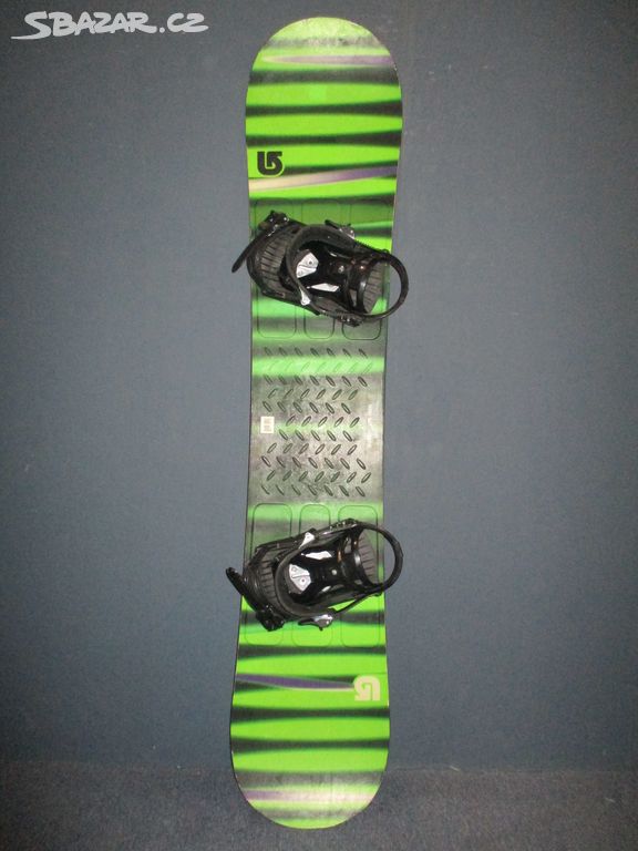 Snowboard BURTON LTR WIDE 155cm + vázání, VÝBORNÝ