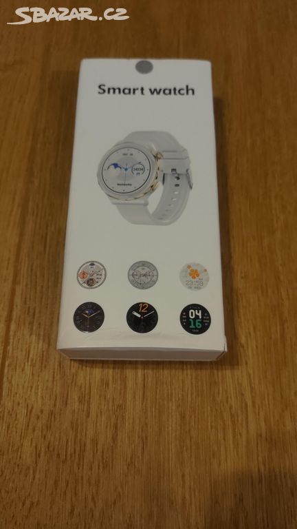 Chytré hodinky Watch GT3 Pro Bluetooth - bílé
