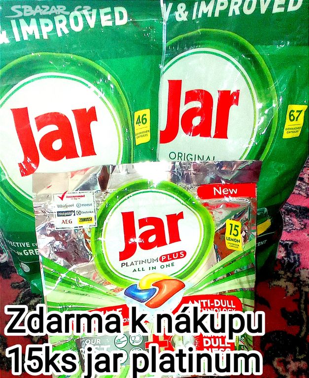 Jar kapsle 128ks do myčky (Nové)