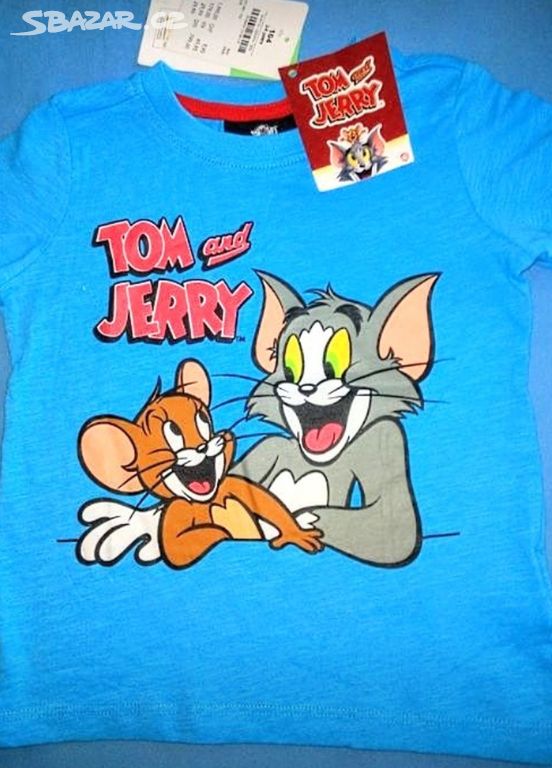 104 nové tričko Tom and Jerry