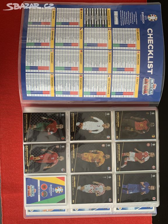 Prodám album Topps Match Attax UEFA EURO 2024