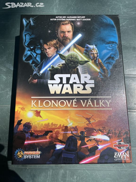 Star Wars Clone Wars Klonové Války Společenská hra