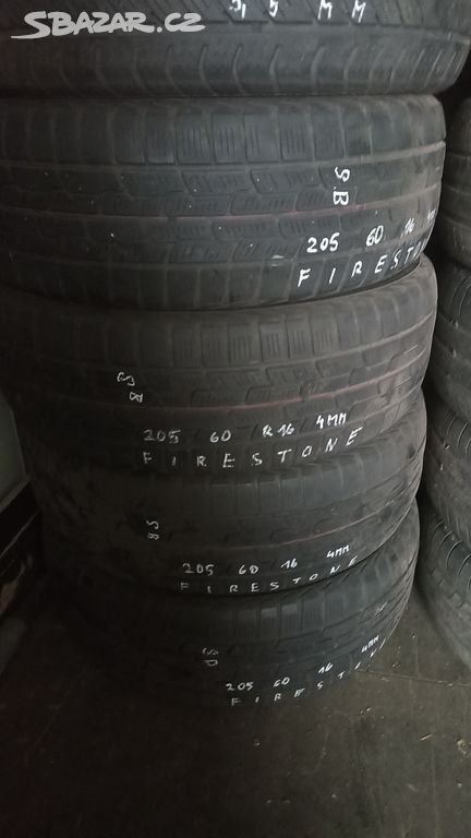 Zimní pneumatiky 205 60 16 Firestone