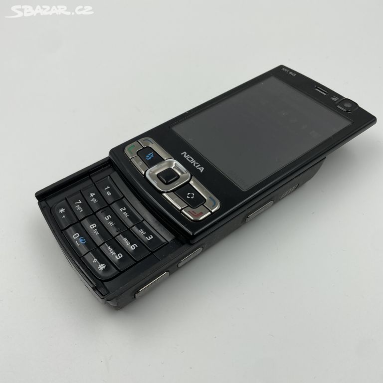 N95 8GB Nokia Black mobilní telefon, použitý