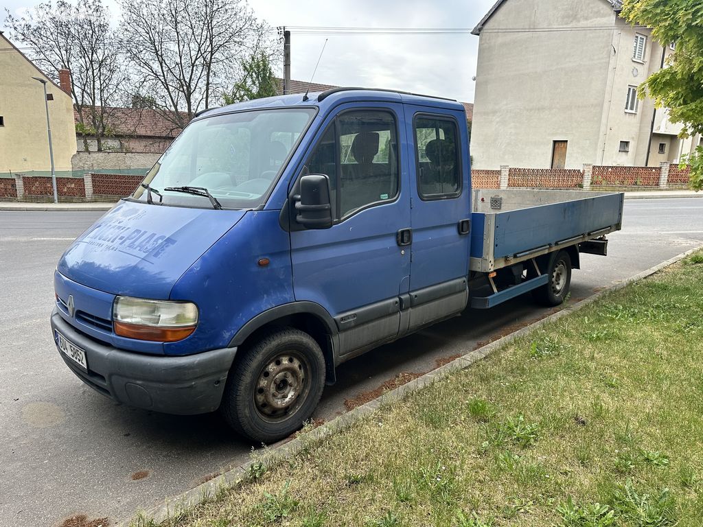 Renault master 2.2 dci doublecab