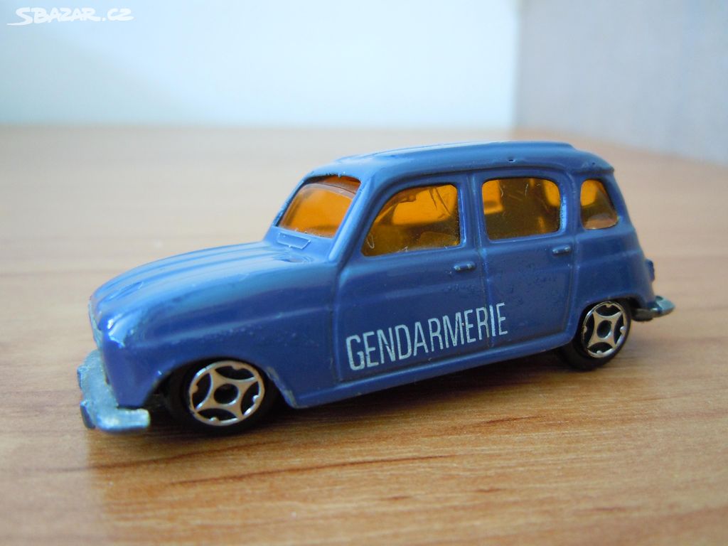 model Gendarmerie , Renault 4 L , Norev , angličák