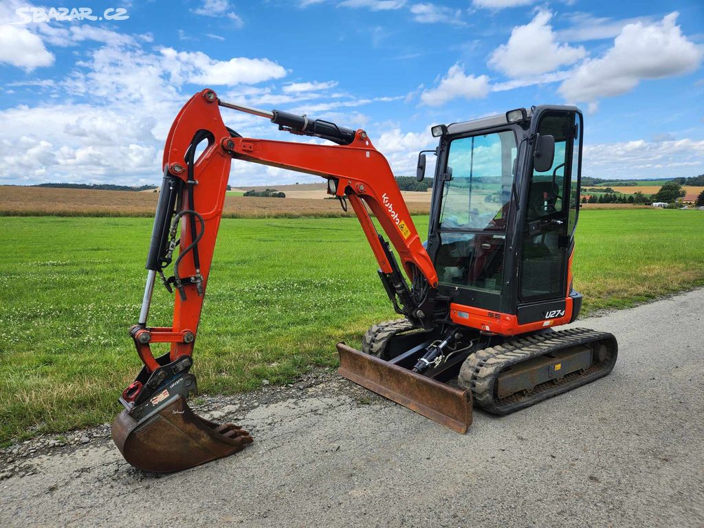 JAPONSKÝ MINIBAGR KUBOTA U27 2700KG