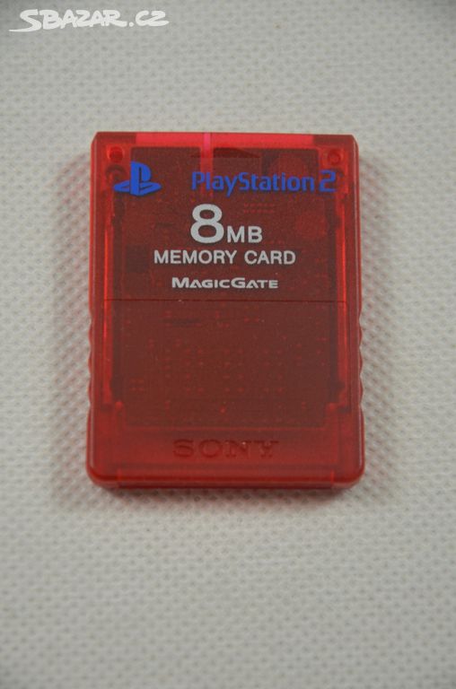 Memory Card 8M Crimson Red - PS2