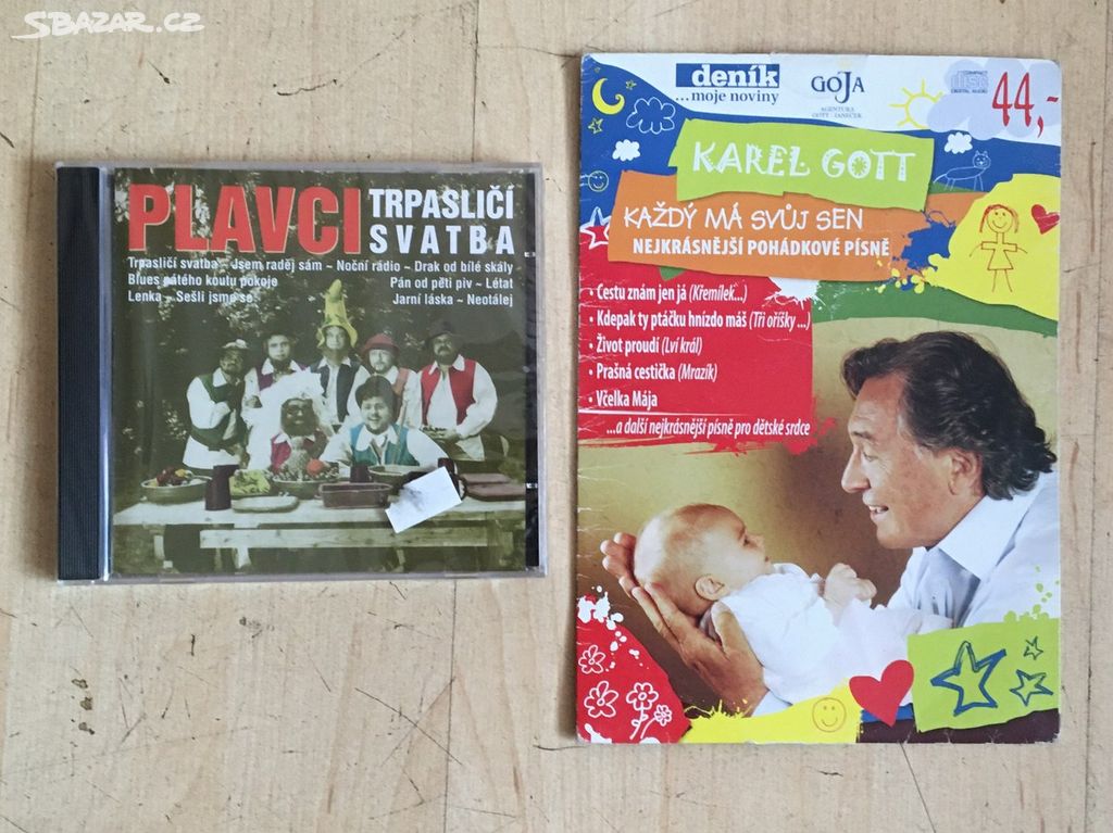 cd Plavci a Karel Gott