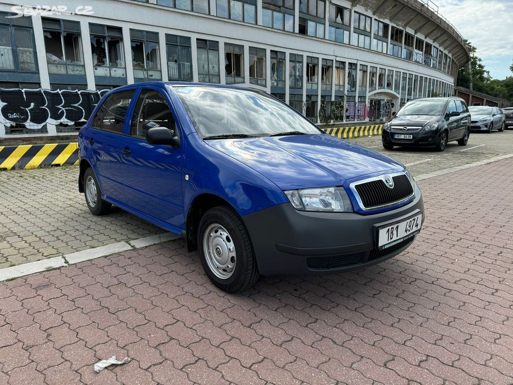 Škoda Fabia 1,2i 40KW, NOVÁ STK, NAJETO 64TIS., ČR