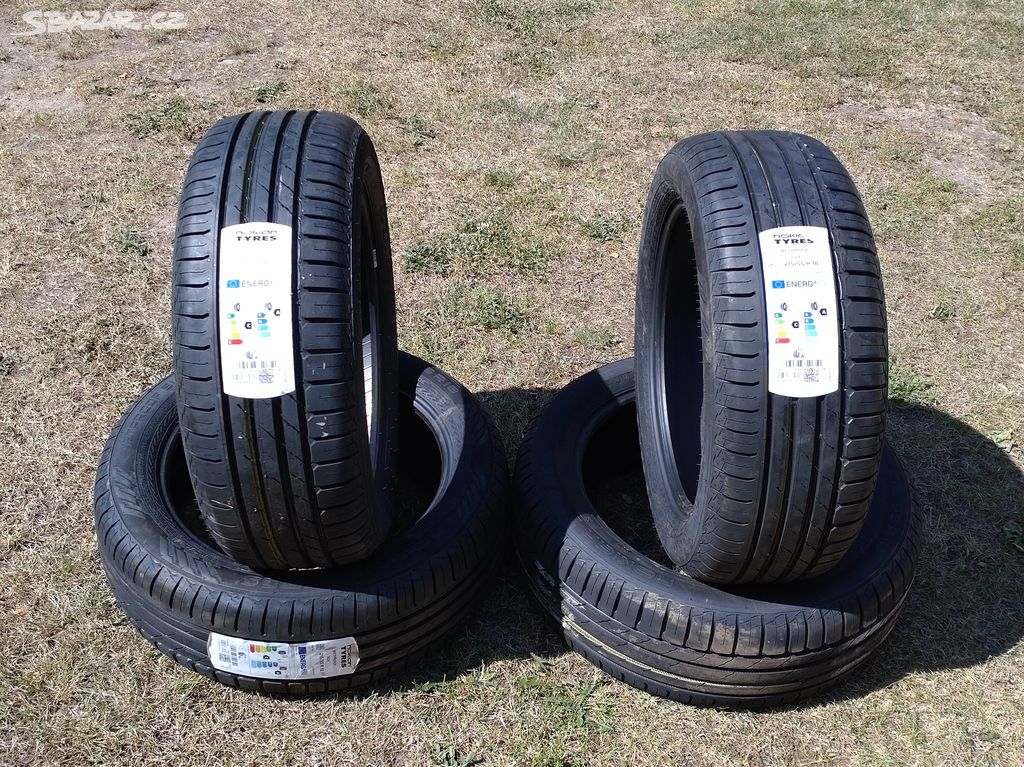 215/55 R18 Nokian - 4ks nové letní pneu