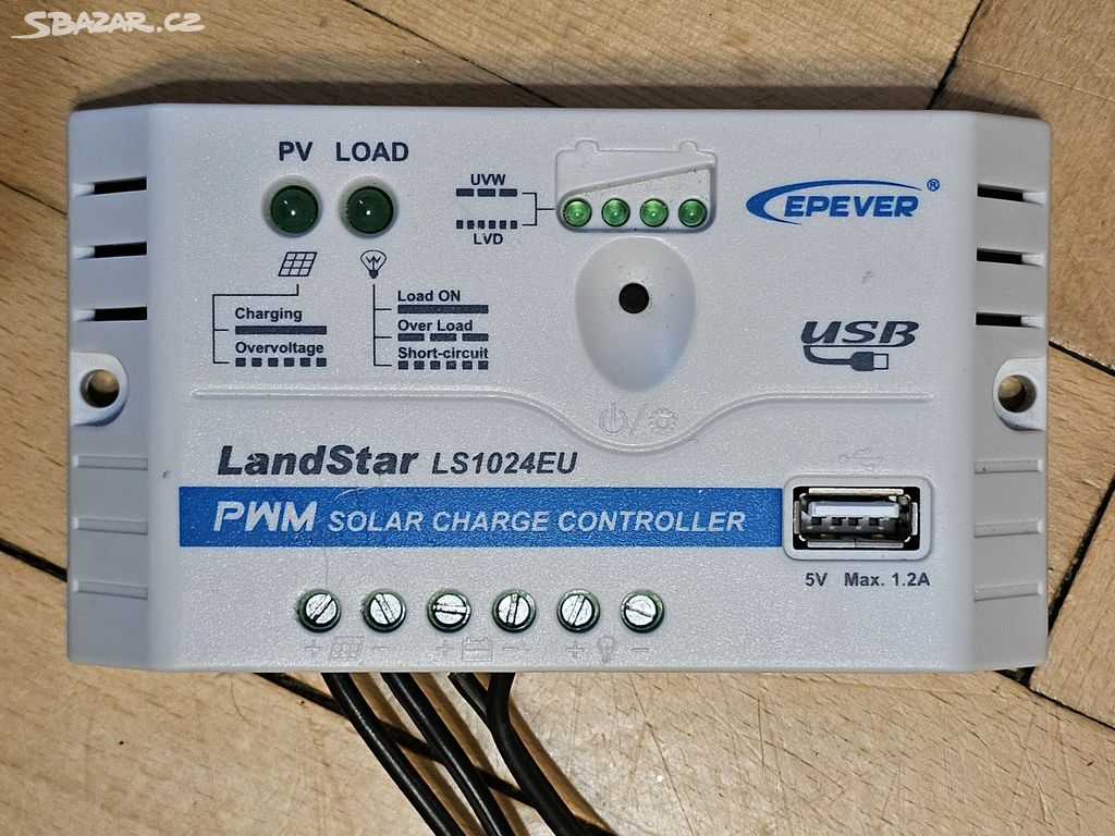 Solární PWM regulátor EPEVER LandStar LS1024EU 10A