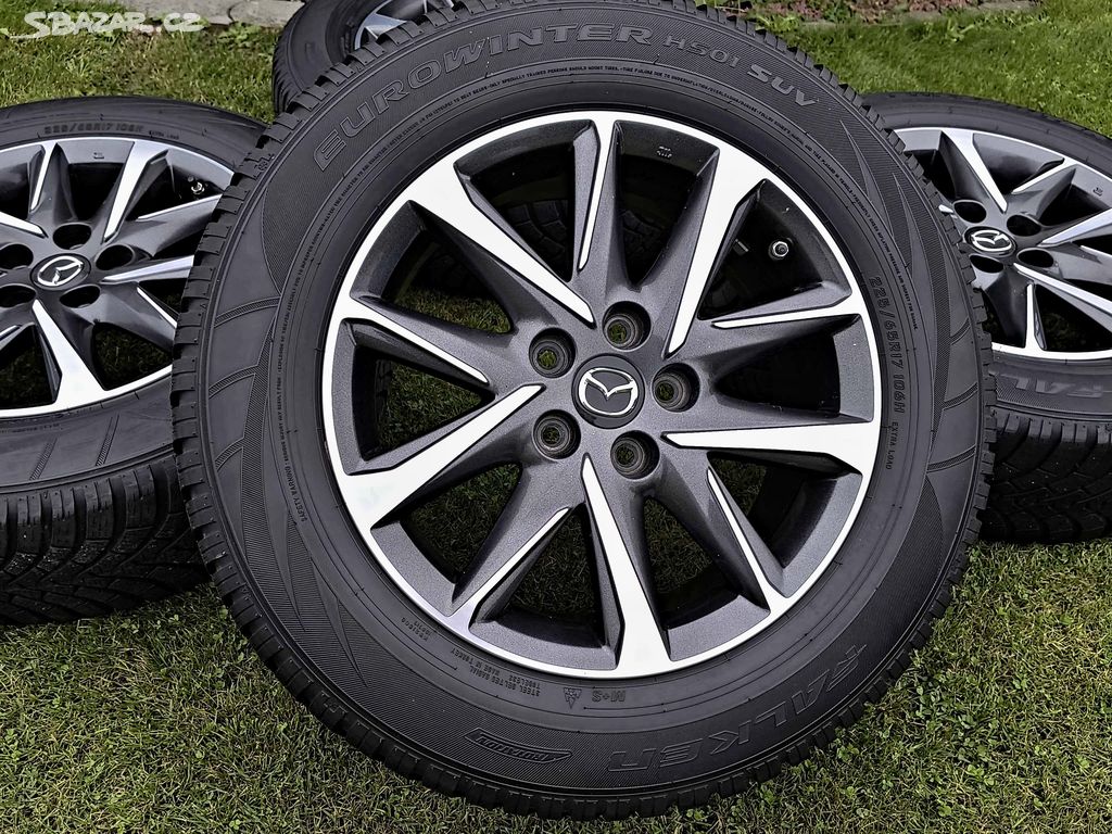 17 originál MAZDA CX-5 Fulda 225/65 R17 TMPS